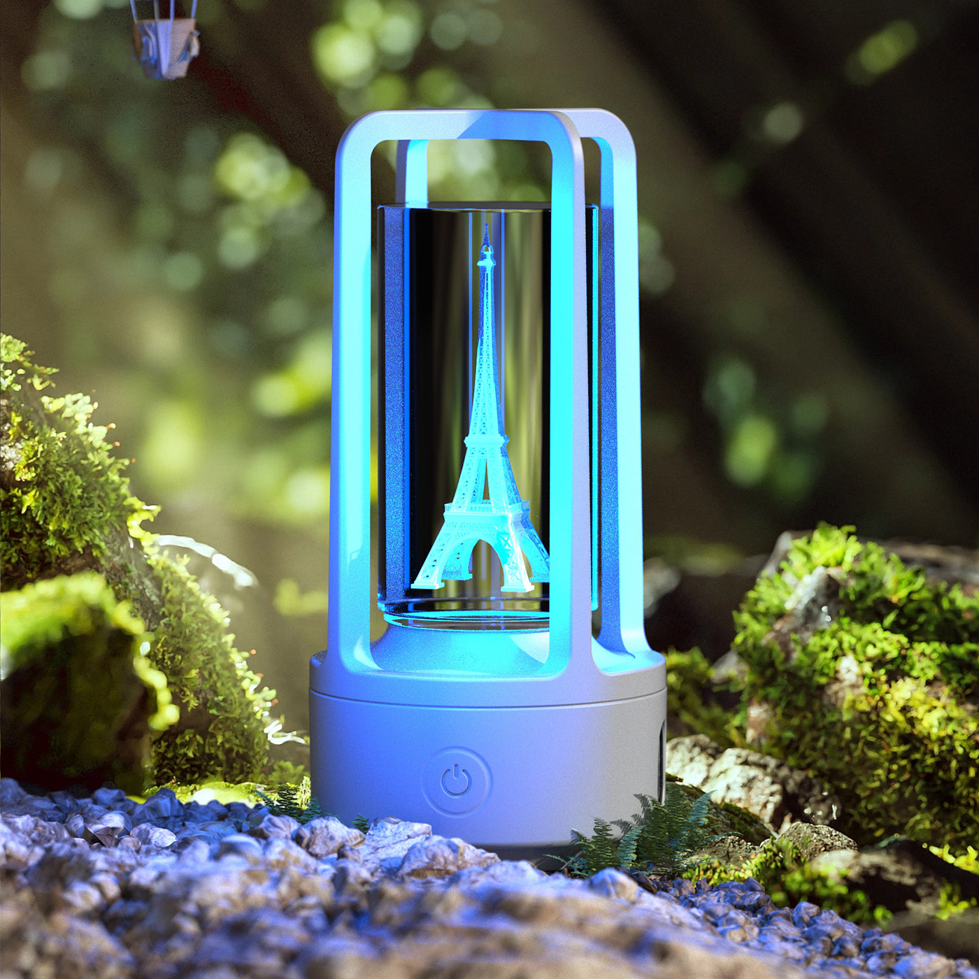 Valentine 2 In 1 Audio Acrylic Lamp