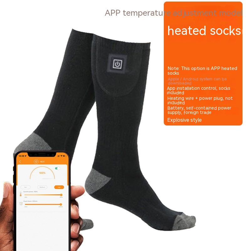 Heated socks