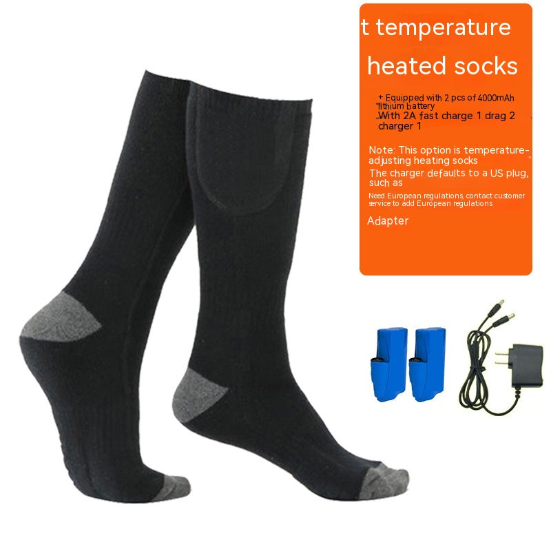 Heated socks