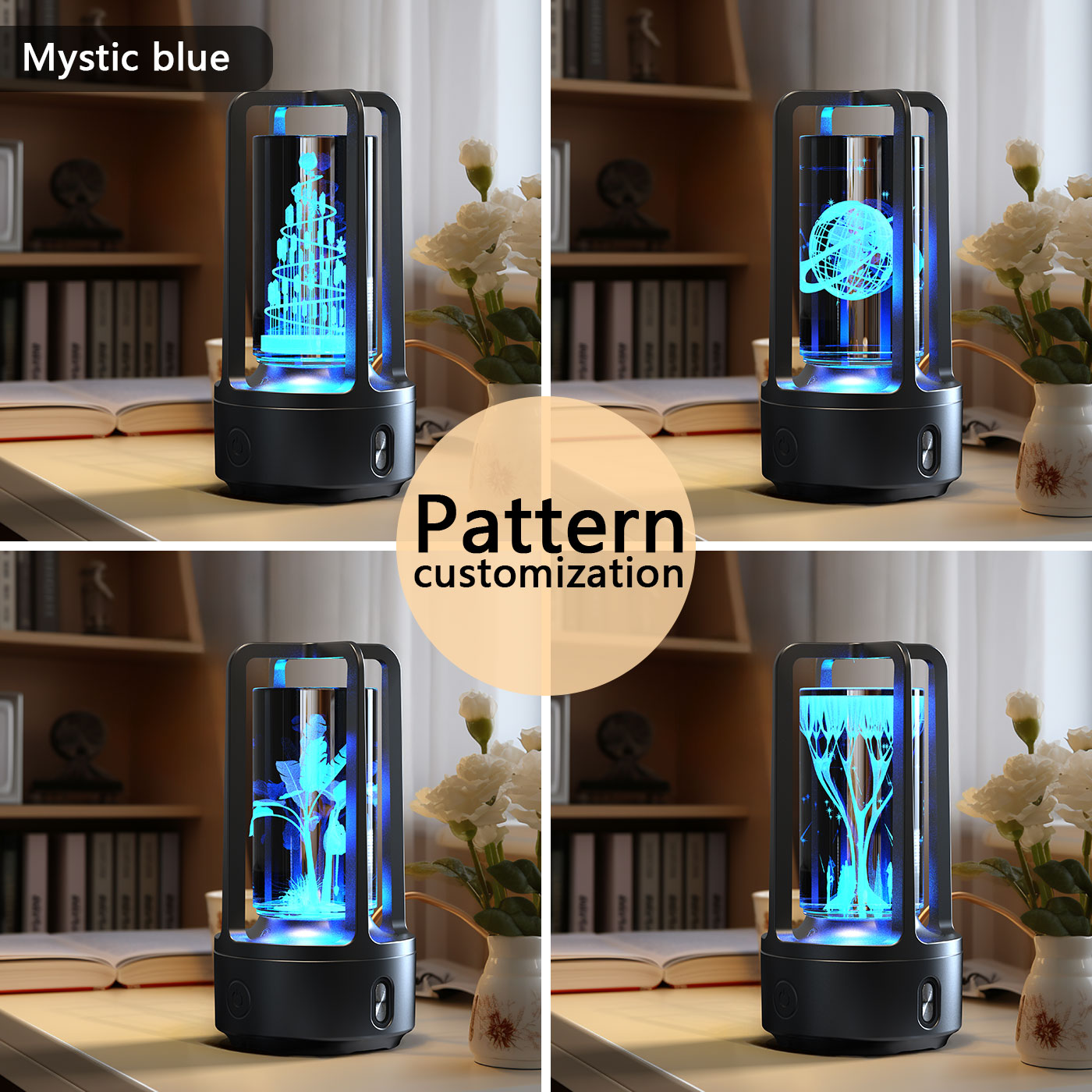 Valentine 2 In 1 Audio Acrylic Lamp