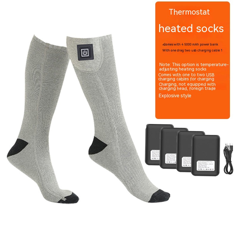 Heated socks