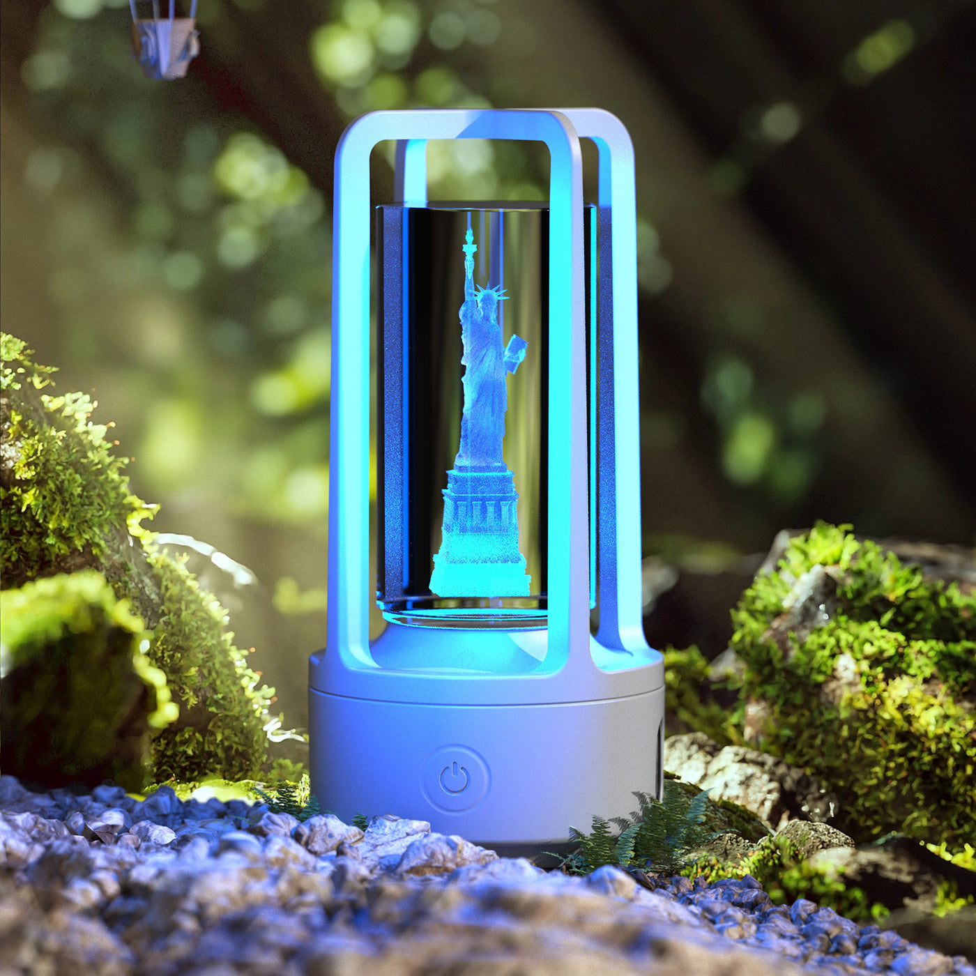 Valentine 2 In 1 Audio Acrylic Lamp