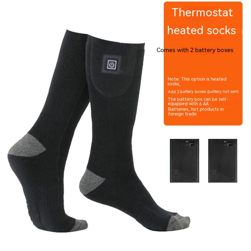 Heated socks