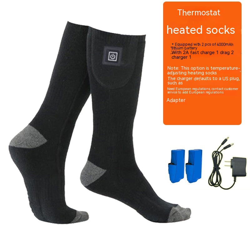 Heated socks