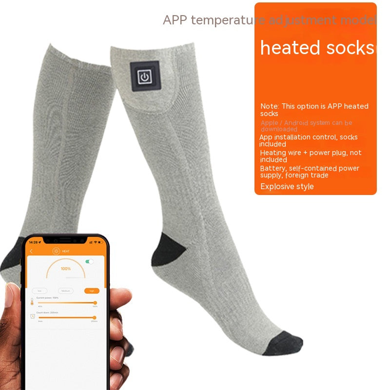Heated socks