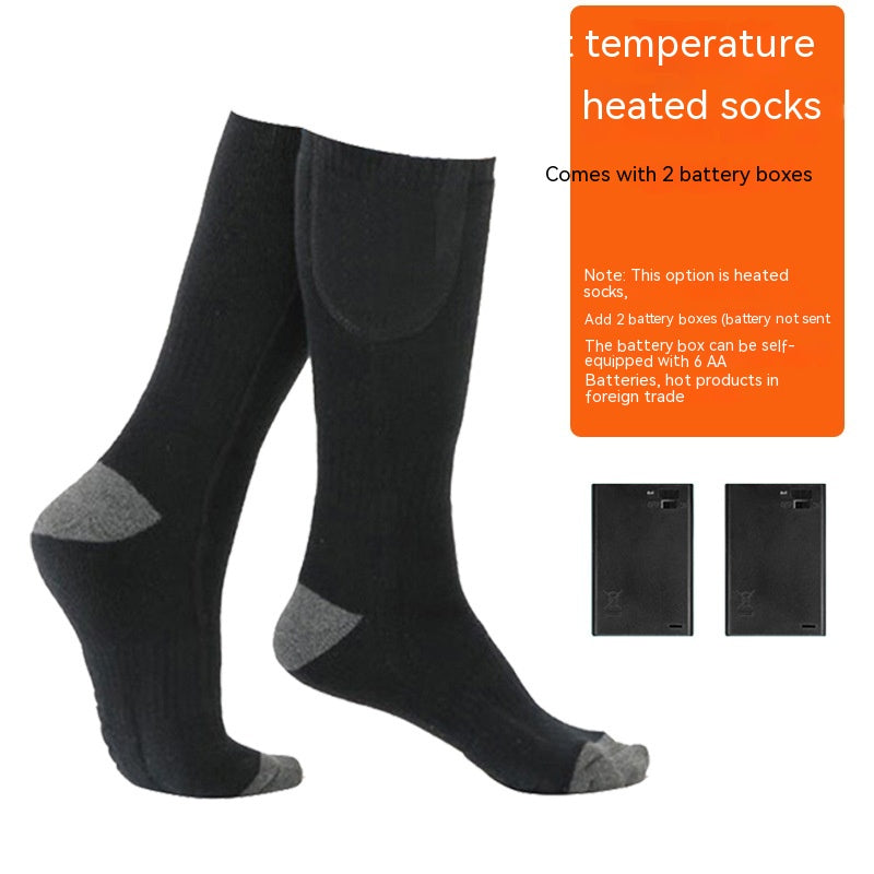 Heated socks