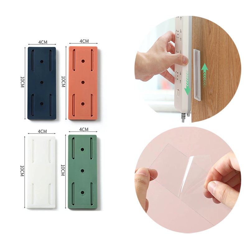 Adhesive Punch-Free Socket Holder