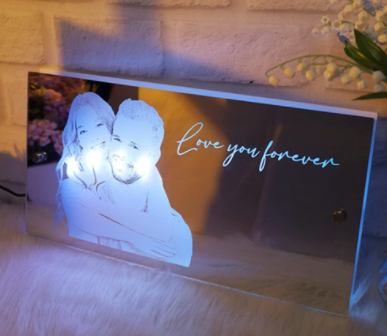 Personalized Name Mirror Light