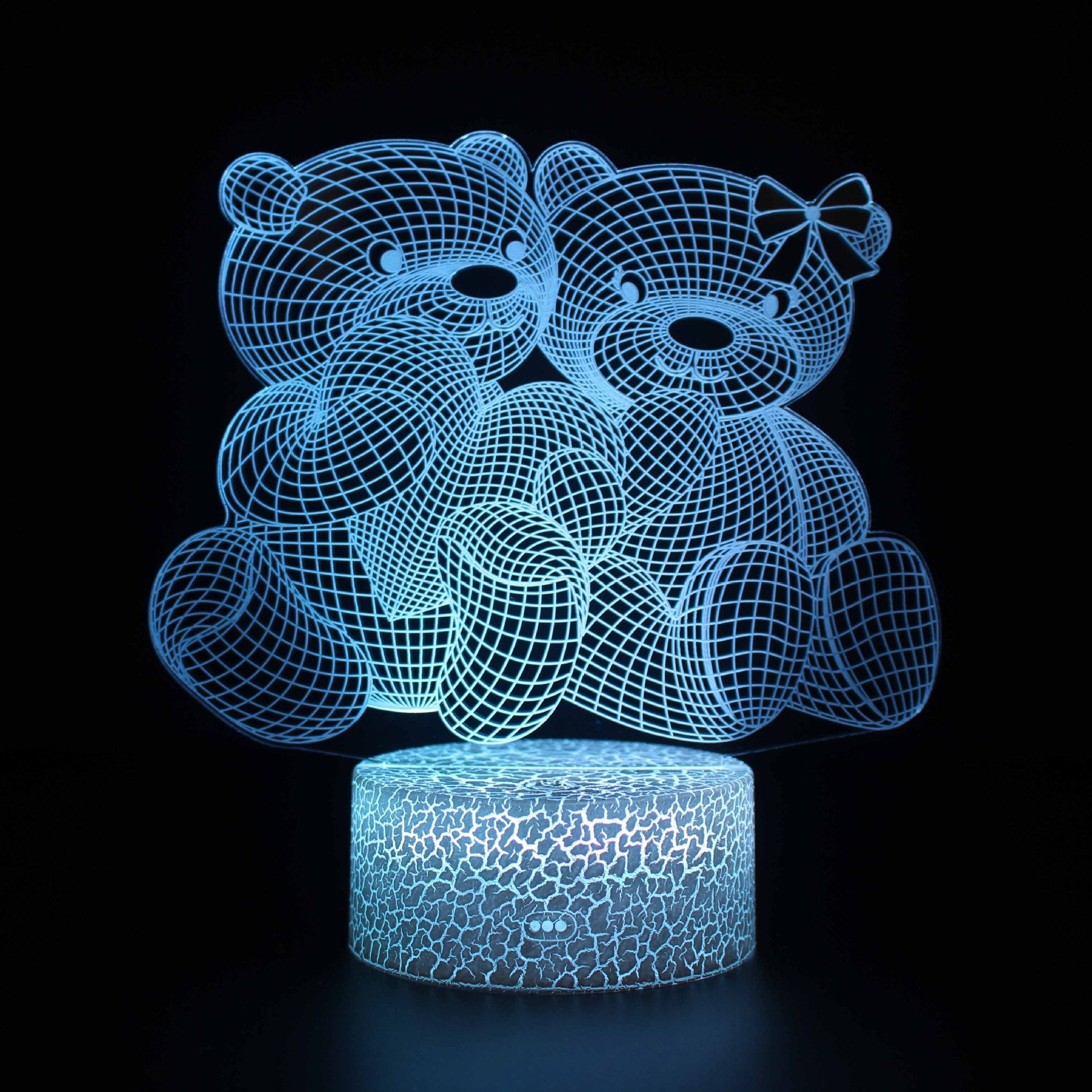 3D Love Bear Table Lamp