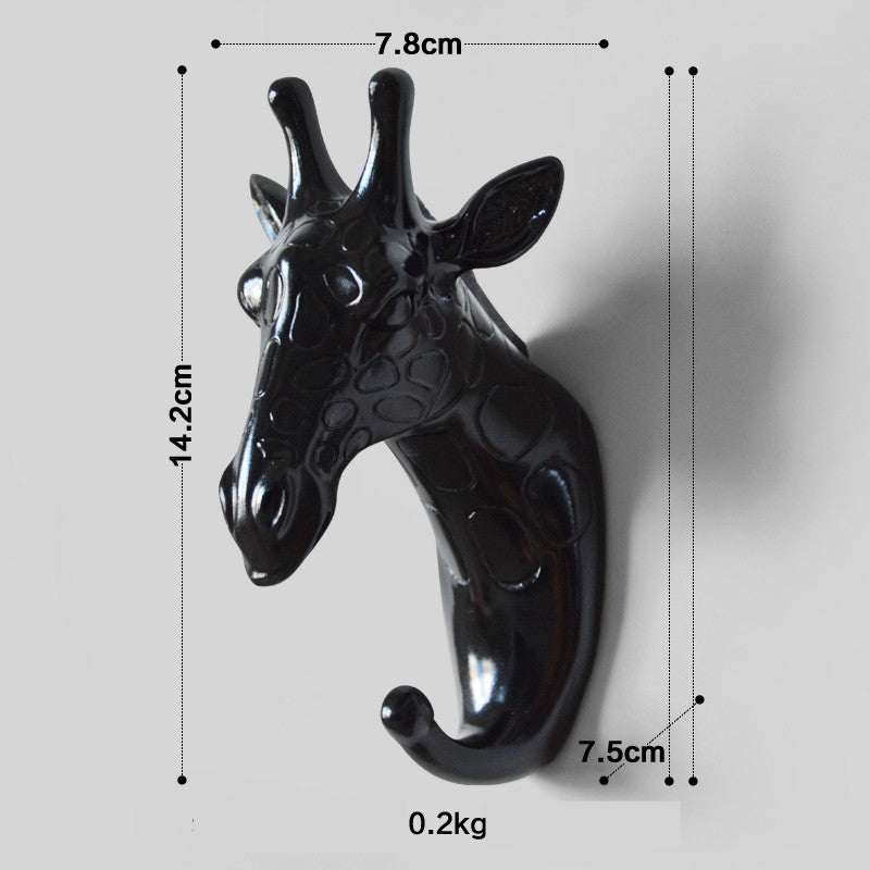 Animal Head Key Rack