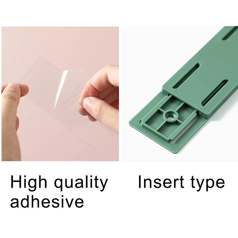 Adhesive Punch-Free Socket Holder