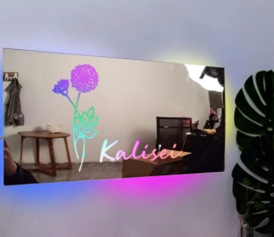 Personalized Name Mirror Light